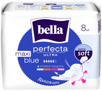 Прокладки гігієнічні Maxi Blue Ultra Perfecta Bella 8шт