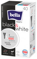 Прокладки щоденні Bella Panty Slim white&black гігієнічні 40шт