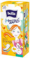 Прокладки щоденні Panty Energy For Teens Bella 58шт