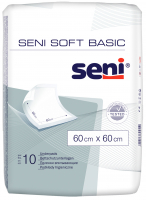 Набір пелюшок Seni Soft Basic гігієнічні 60*60см 10шт
