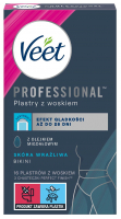 Воскові смужки для депіляції Veet Professional для чутливої шкіри лінії бікіні та області під пахвами 16 шт