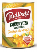 Кукурудза Pudliszeki цукрова ж/б 400г