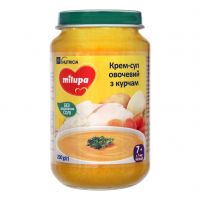 Крем-суп Milupa овочевий з курчам 200г х12