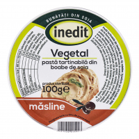Паштет Helvet Вегетаріанський соєвий з оливками 100г
