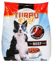 Корм Turbo Dog яловичина 3кг