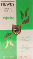 Чай Newby Darjeeling чорний 25пак.*2г