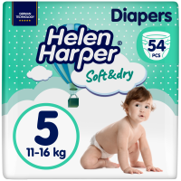 Підгузки Helen Harper Soft&Dry Junior(5) 11-16кг 54шт