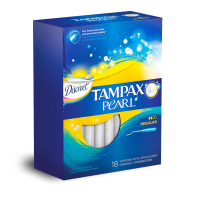 Тампони гігієнічні Tampax Pearl Regular, 18 шт.