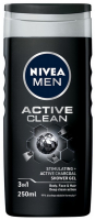 Гель для душу Nivea Men Active Clean 250мл