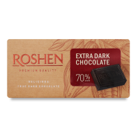 Шоколад Roshen Extra Dark 70% 90г 
