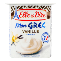 Десерт Elle&Vire молочний грецький ваніль 125г