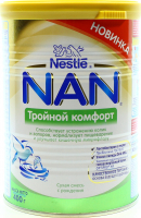 Суміш Nestle NAN Потрійний комфорт суха молочна 400г х12