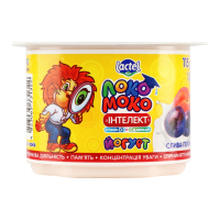 Йогурт Lactel Локо Моко слива-персик 1,5% ст.115г