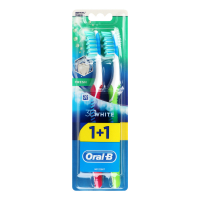 Зубна щітка Oral-B 3D White Свіжість 2шт
