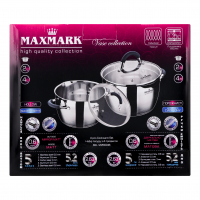 Набір посуду MaxMark кастрюлі 4шт. MK-VS5504B