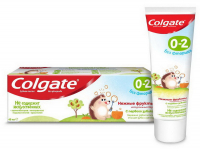 Зубна паста Colgate 0-2 без фторида ніжні фрукти 40мл