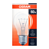 Лампа Osram A 60Вт Е27 прозора звичайна