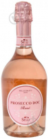 Вино ігристе Selli Prosecco DOC Rose рожеве брют 0,75л