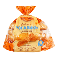 Хліб Київхліб Рогалики Студентські з посипкою 6шт 300г
