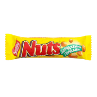 Батончик Nestle Nuts з цілими горіхами 42г 