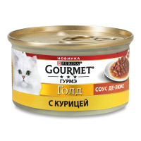 Корм Gourmet Gold для котів курка 85г