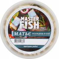 Оселедець Master Fish в олії Матьє пресерви 180г