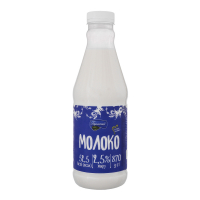 Молоко Гармонія 2,5% 870г пляшка х6