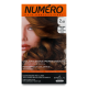 Фарба стійка для волосcя Numero з екстрактом вівса №7.43 Golden Copper Blonde