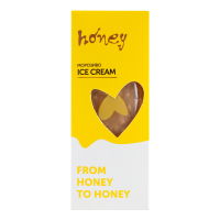 Морозиво Honey Солона карамель в шоколаді з амаретті 90г