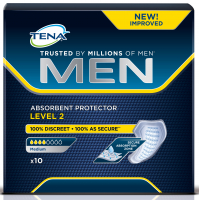 Прокладки урологічні для чоловіків Tena Men Active Fit Level2 10шт
