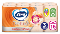 Туалетний папір Zewa Deluxe Cashmere Peach, 16 шт.