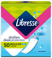 Прокладки Libresse Dailies Classic Protection Deo 50шт