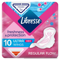 Гігієнічні прокладки Libresse Ultra Normal Deo Fresh, 10 шт.