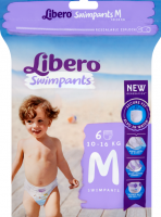 Підгузники дитячі Libero Swimpants Medium 10-16кг 6шт