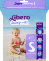 Підгузники дитячі Libero Swimpants Small 7-12кг 6шт