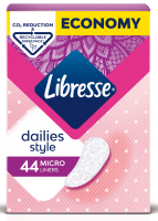 Прокладки гігієнічні  Libresse Daily Fresh Micro Refill 44шт