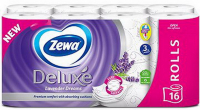 Папір туалетний Zewa Deluxe Lavender Dreams 3шар. 16рул.