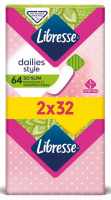 Прокладки гігієнічні Libresse Dailies style So Slim 64шт