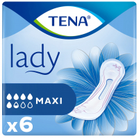 Прокладки урологічні жіночі Tena Lady Maxi 6шт