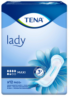 Прокладки урологічні жіночі Tena Lady Maxi 12шт