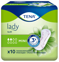 Прокладки урологічні жіночі Tena Lady Slim Mini 10шт