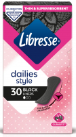 Прокладки гігієнічні  Libresse Daily Fresh Normal Black 30шт