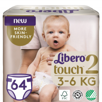 Підгузки Libero Touch 2 дитячі 64 шт