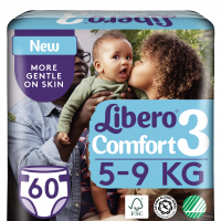 Підгузки Libero Comfort 3 5-9кг 60шт