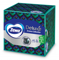 Серветки Zewa Aroma Collection Deluxe косметичні тришарові 60шт
