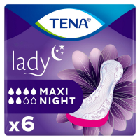 Прокладки Tena Lady Maxi Night урологічні жіночі 6шт