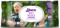 Серветки дитячі вологі Libero Wet Wipes 64шт