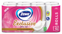 Папір туалетний чотиришаровий Ultra Soft Exclusive Zewa 16 рулонів