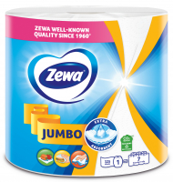 Кухонні рушники Zewa Jumbo паперові 1 рулон