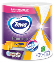 Кухонні рушники Zewa  Premium Jumbo паперові 1 рулон